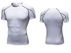 Mens Sportswear Compression 85%polyester 15%spandex Tshirt 1053 print logo 59