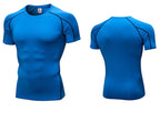 Mens Sportswear Compression 85%polyester 15%spandex Tshirt 1053 print logo 62