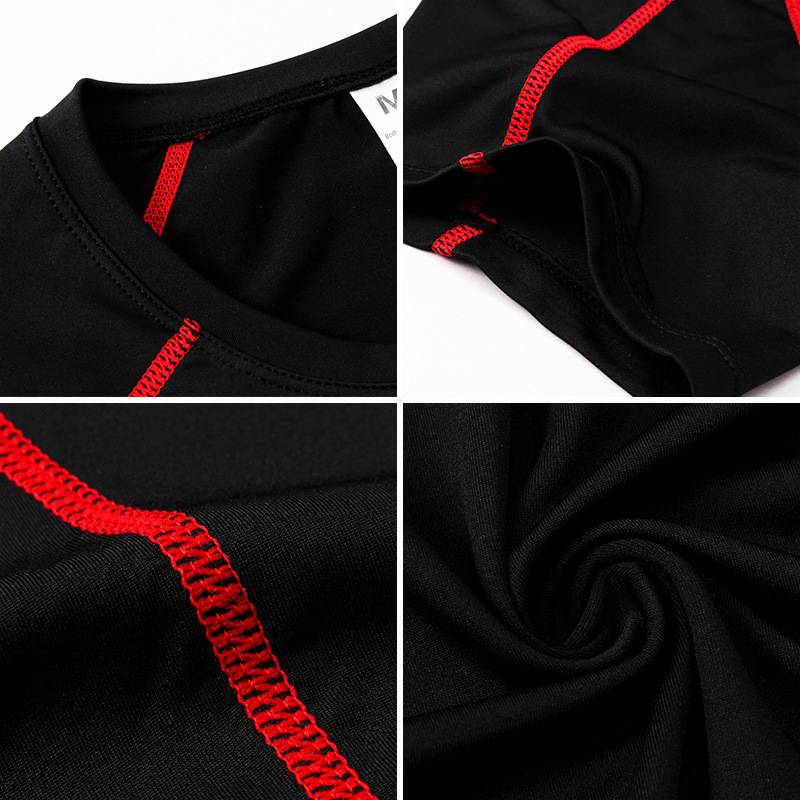 Mens Sportswear Compression 85%polyester 15%spandex Tshirt 1053 print logo 69