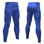 Mens Compression Workout 90%polyester 10%spandex Pants 1070 print logo 26
