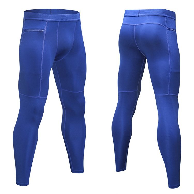 Mens Compression Workout 90%polyester 10%spandex Pants 1070 print logo 26