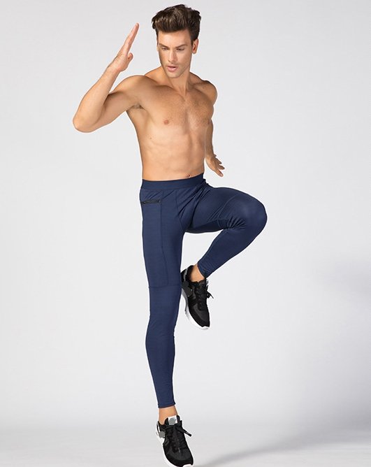 Mens Compression Workout 90%polyester 10%spandex Pants 1070 print logo 27