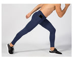 Mens Compression Workout 90%polyester 10%spandex Pants 1070 print logo 29
