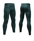 Mens Compression Workout 90%polyester 10%spandex Pants 1070 print logo 41