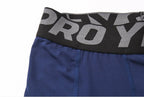 Mens Compression Fitness 85%polyester 15%spandex Pants 1081 print logo 22