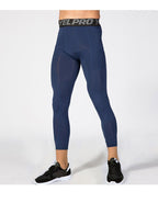 Mens Compression Fitness 85%polyester 15%spandex Pants 1081 print logo 28