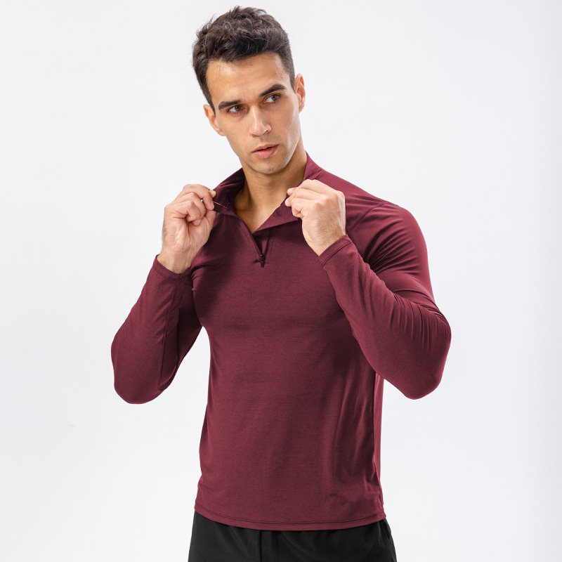 Mens Fitness Compression 95%polyester 5%spandex Long Sleeve Shirt 11516 print logo 11