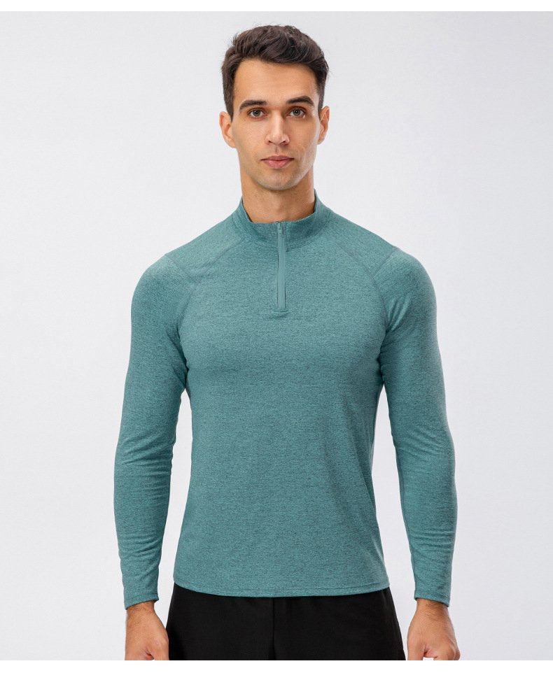 Mens Fitness Compression 95%polyester 5%spandex Long Sleeve Shirt 11516 print logo 33