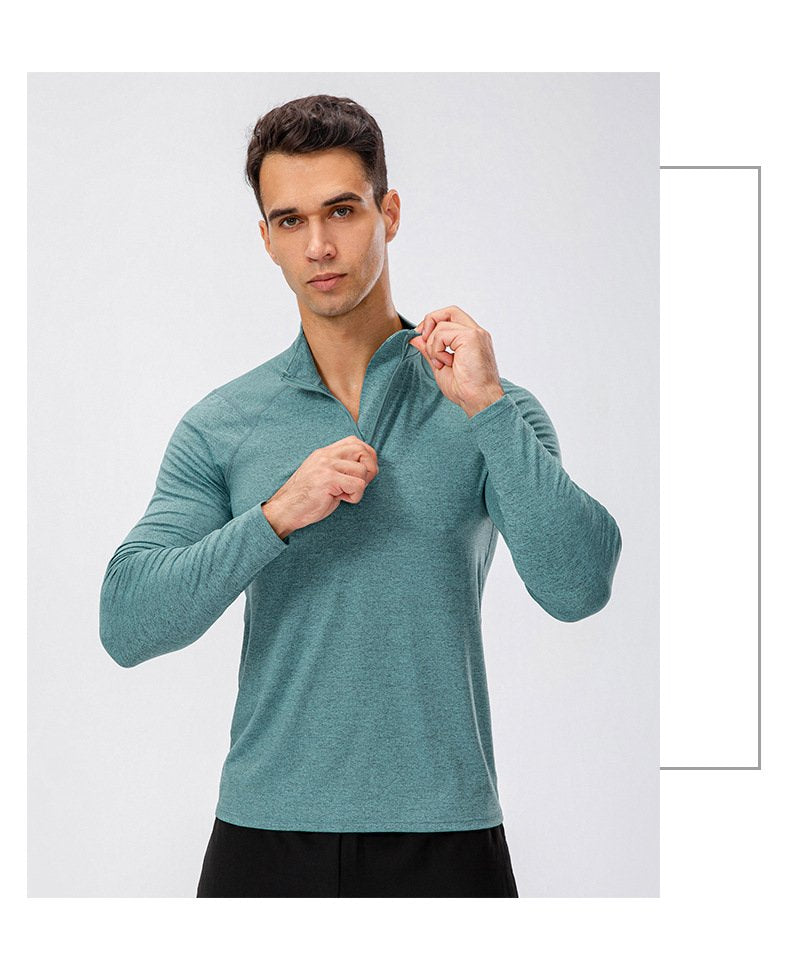 Mens Fitness Compression 95%polyester 5%spandex Long Sleeve Shirt 11516 print logo 36