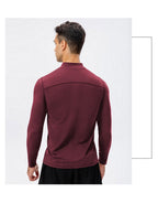 Mens Fitness Compression 95%polyester 5%spandex Long Sleeve Shirt 11516 print logo 41