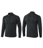 Mens Fitness Compression 95%polyester 5%spandex Long Sleeve Shirt 11516 print logo 49