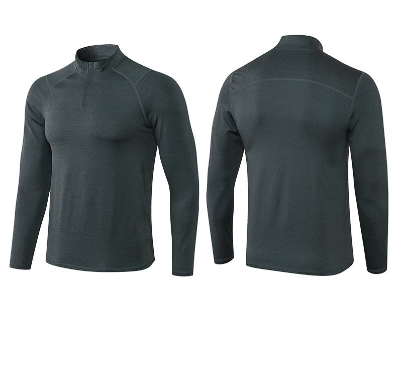 Mens Fitness Compression 95%polyester 5%spandex Long Sleeve Shirt 11516 print logo 50