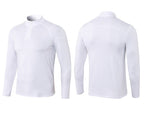 Mens Fitness Compression 95%polyester 5%spandex Long Sleeve Shirt 11516 print logo 51
