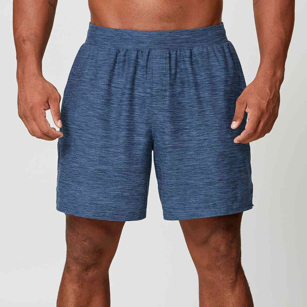 Mens Sports Fitness 89%polyester 11%spandex Tracksuit 1173 - shorts print logo 1