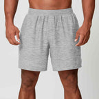 Mens Sports Fitness 89%polyester 11%spandex Tracksuit 1173 - shorts print logo 7