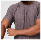 Mens Sports Fitness 89%polyester 11%spandex Tracksuit 1173 - tshirt print logo 41