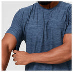 Mens Sports Fitness 89%polyester 11%spandex Tracksuit 1173 - tshirt print logo 46
