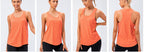 Womens Running Workout 88%nylon 12%spandex Tank Top 12131
