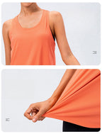 Womens Running Workout 88%nylon 12%spandex Tank Top 12131