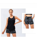 Womens Running Workout 88%nylon 12%spandex Tank Top 12131