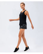 Womens Running Workout 88%nylon 12%spandex Tank Top 12131