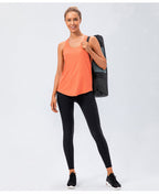 Womens Running Workout 88%nylon 12%spandex Tank Top 12131