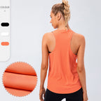 Womens Running Workout 88%nylon 12%spandex Tank Top 12131
