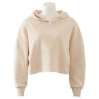 Womens Activewear Cropped 100% cotton Hoodie 122577 print logo 22