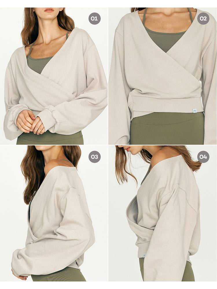 Womens Streetwear Casual 100% cotton Sweatshirt 122660 print logo 22