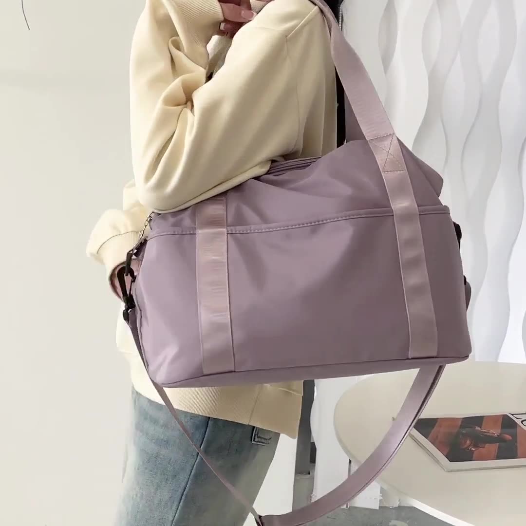 Womens Sports Yoga 100%Polyester Bag 1632 print logo 2