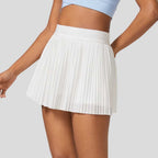 Womens Sportswear Fitness 90%Polyester 10%Spandex Tennis Skirt 20240910 print logo 19