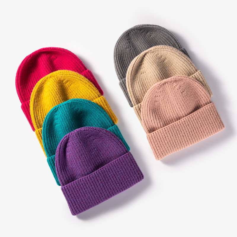 Winter Casual 100% nylon  Beanie 20B122B print logo 11