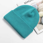 Winter Casual 100% Cotton  Beanie 20B124 print logo 41