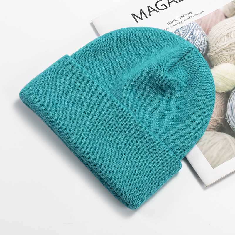 Winter Casual 100% Cotton  Beanie 20B124 print logo 41