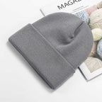 Winter Casual 100% Cotton  Beanie 20B124 print logo 1