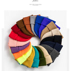 Winter Casual 100% Cotton  Beanie 20B124 print logo 49