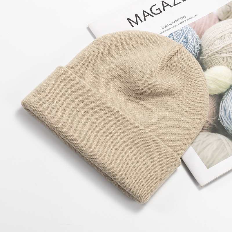 Winter Casual 100% Cotton  Beanie 20B124 print logo 34