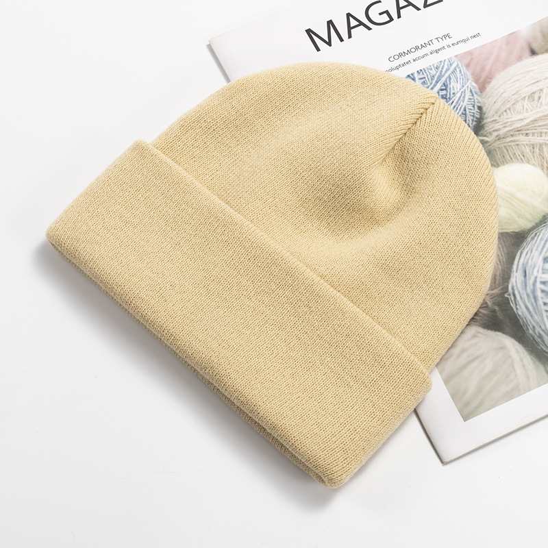 Winter Casual 100% Cotton  Beanie 20B124 print logo 14