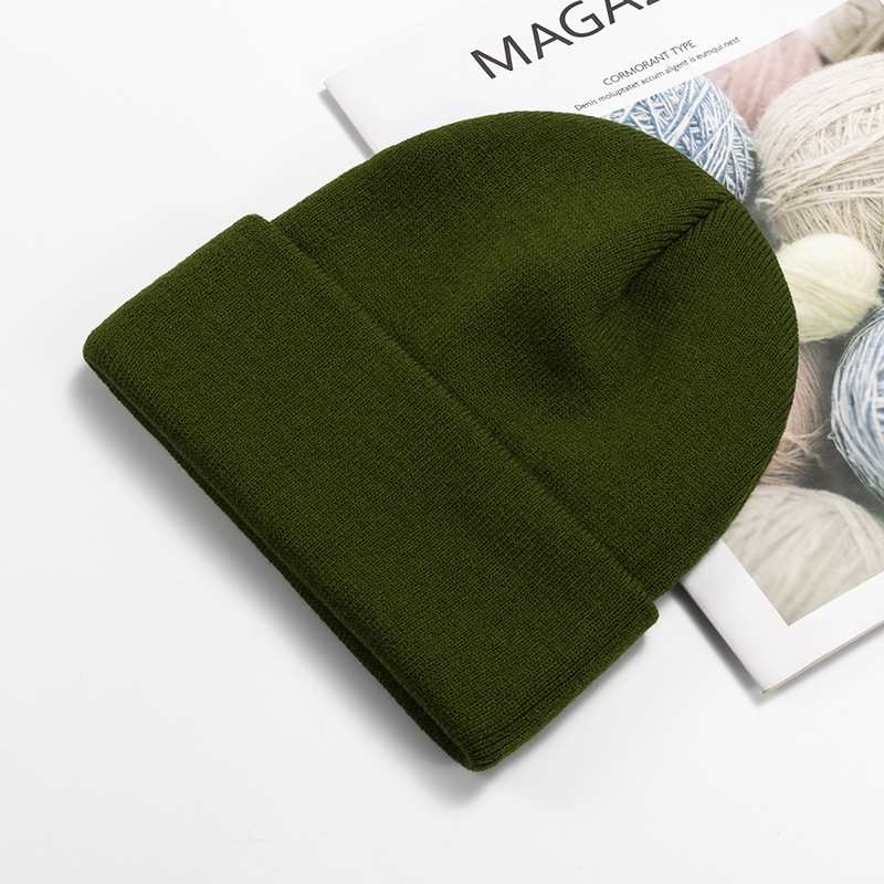 Winter Casual 100% Cotton  Beanie 20B124 print logo 11