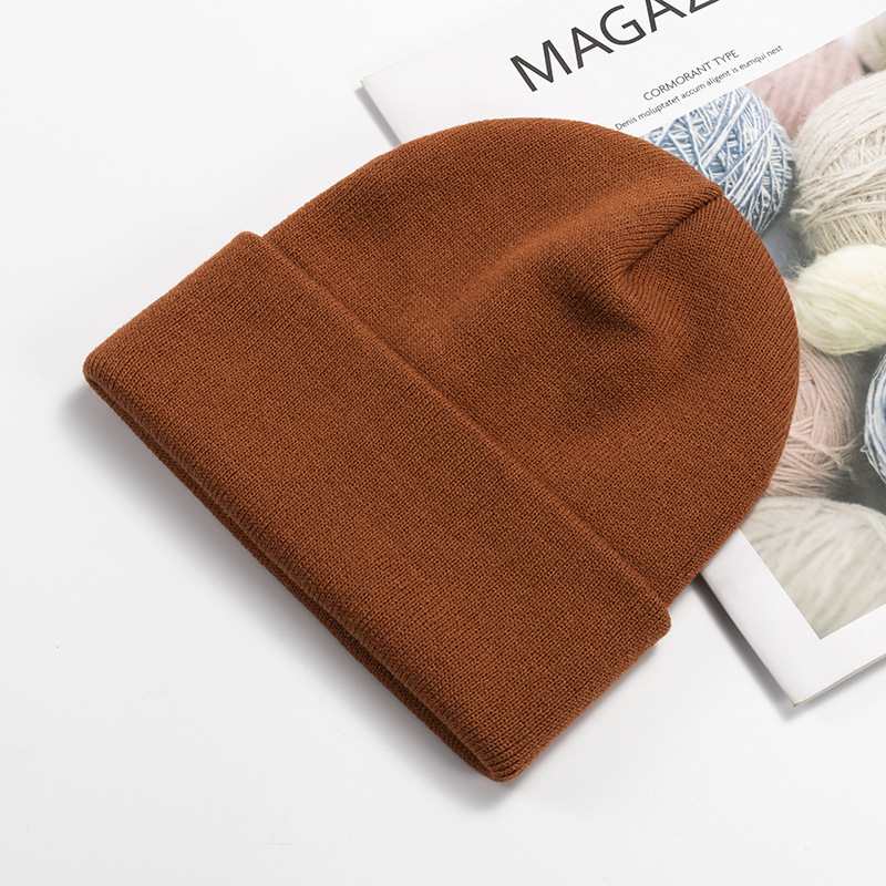 Winter Casual 100% Cotton  Beanie 20B124 print logo 32