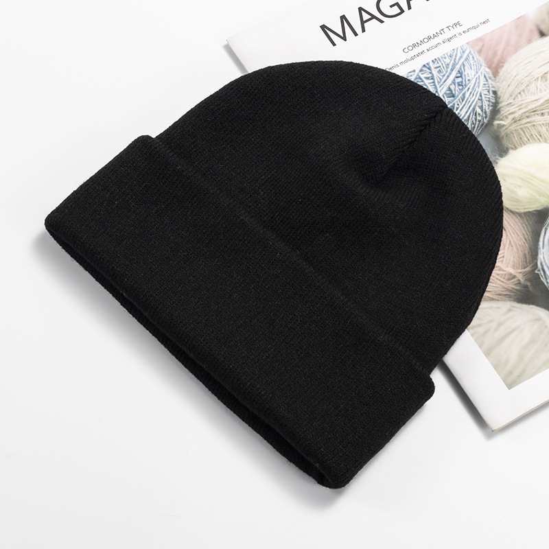 Winter Casual 100% Cotton  Beanie 20B124 print logo 28