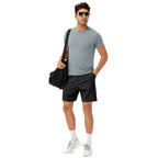 Mens Activewear Compression 90%Nylon 10%Spandex tshirt 21220 print logo 18