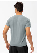 Mens Activewear Compression 90%Nylon 10%Spandex tshirt 21220 print logo 42
