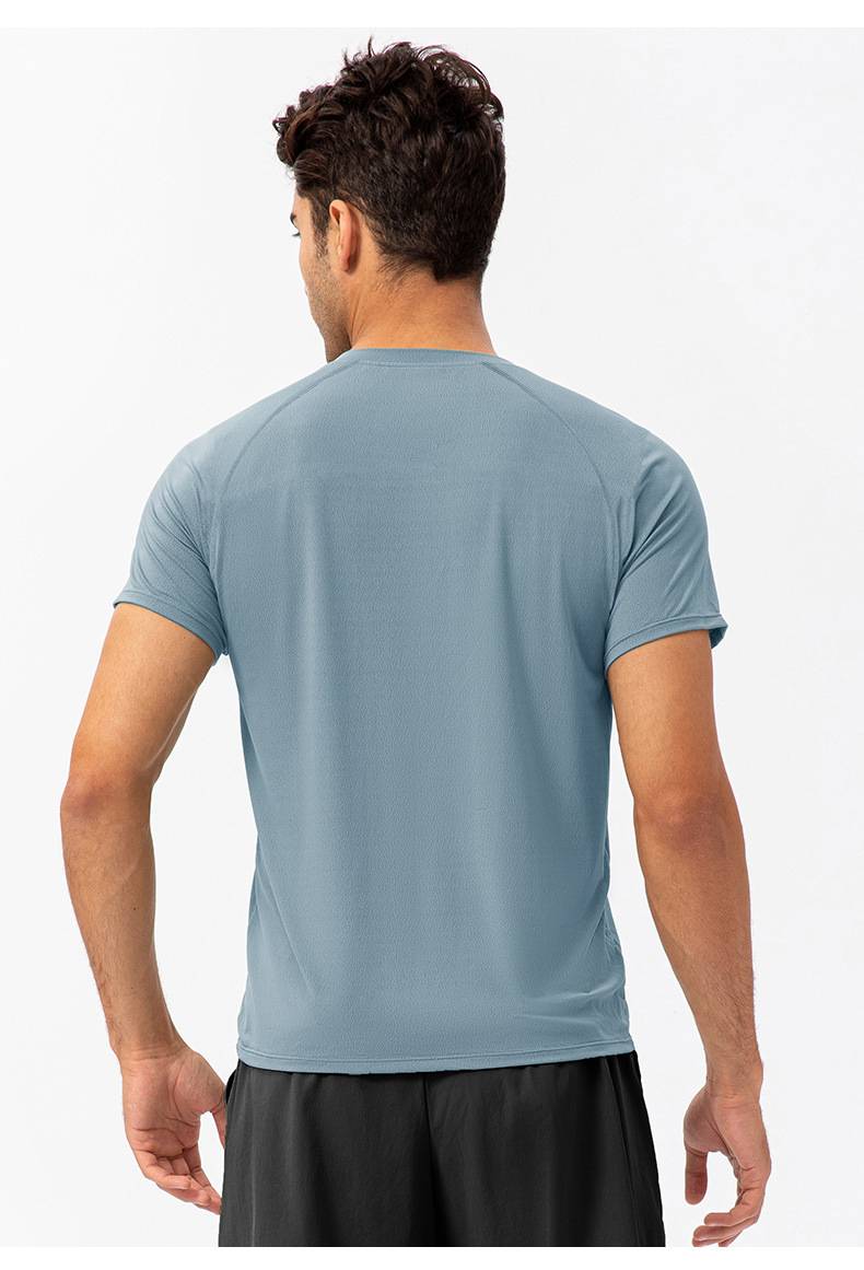 Mens Activewear Compression 90%Nylon 10%Spandex tshirt 21220 print logo 51