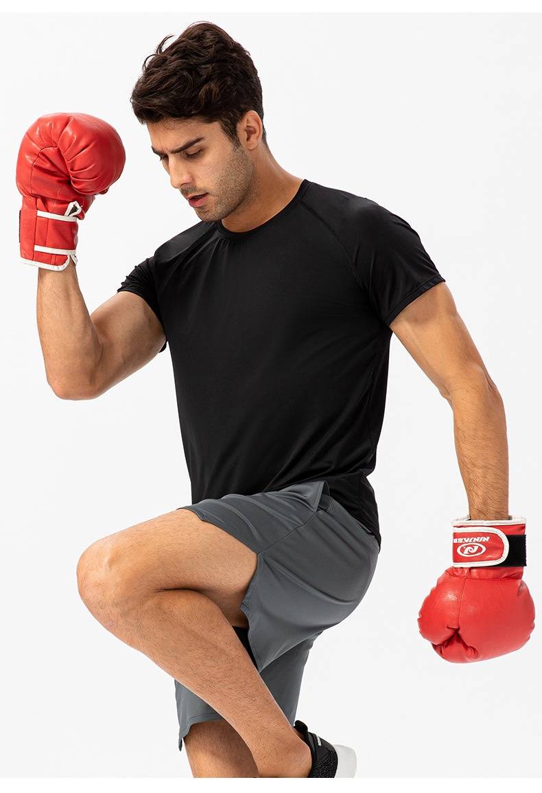 Mens Activewear Compression 90%Nylon 10%Spandex tshirt 21220 print logo 52
