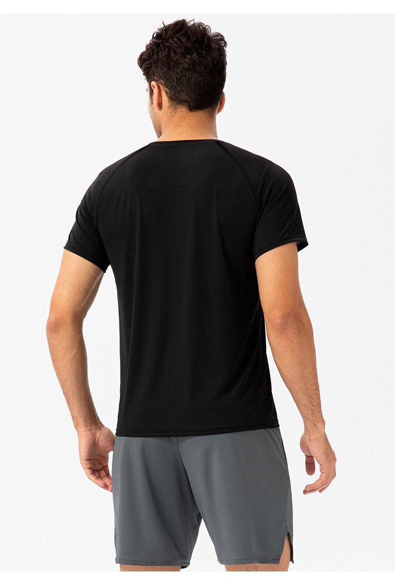 Mens Activewear Compression 90%Nylon 10%Spandex tshirt 21220 print logo 53