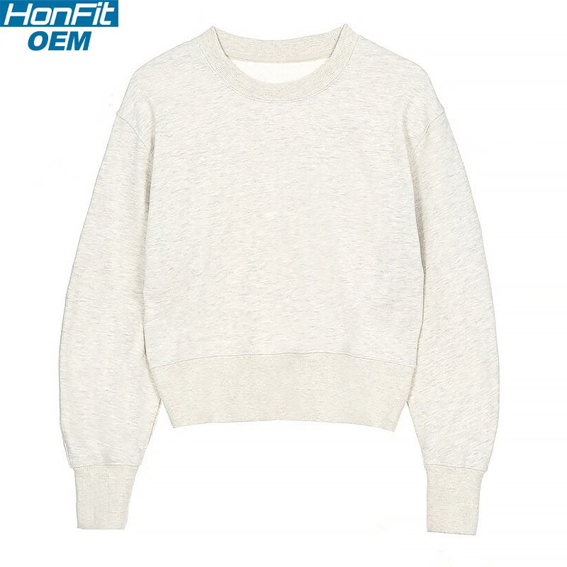 Womens Sports Fitness 55%cotton 45%polyester Sweatshirt 222219 print logo 17