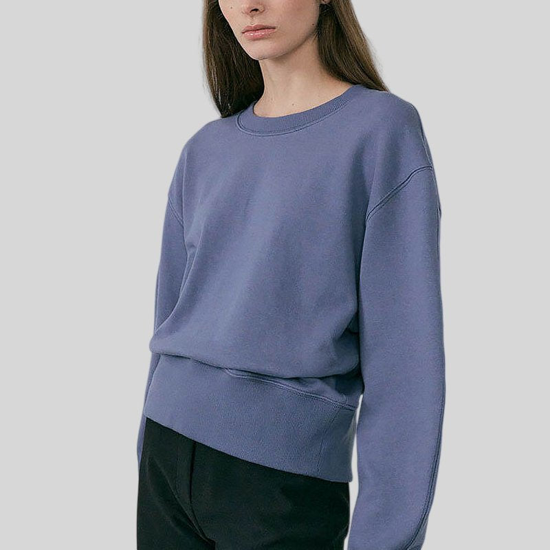Womens Sports Fitness 55%cotton 45%polyester Sweatshirt 222219 print logo 1