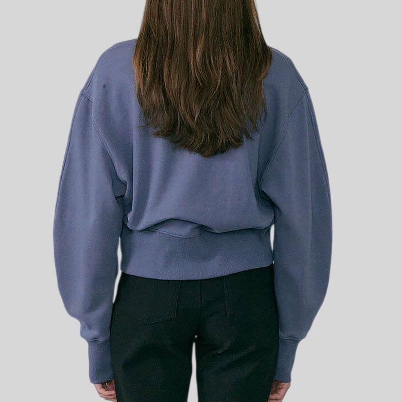 Womens Sports Fitness 55%cotton 45%polyester Sweatshirt 222219 print logo 2