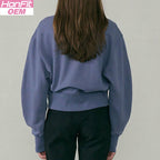 Womens Sports Fitness 55%cotton 45%polyester Sweatshirt 222219 print logo 7
